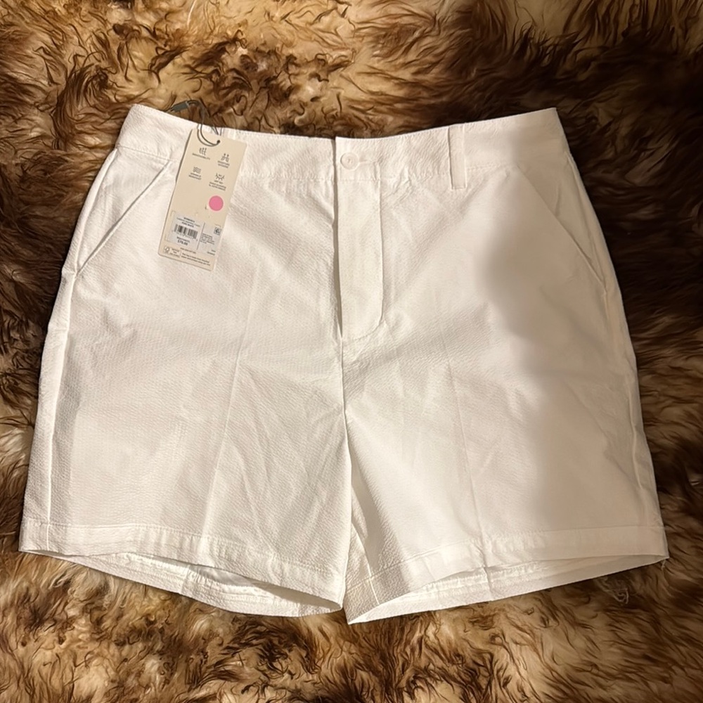 Women's White Shorts